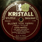 Die "neuen" Abels (=Melody Gents) auf Kristall, Februar 1932